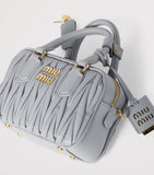 Miu Miu Arcadie top-handle bag in nappa leather, UK version