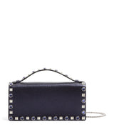 Harrods Valentino Garavani Leather Rockstud Chain Wallet- Buy online at McGrocer
