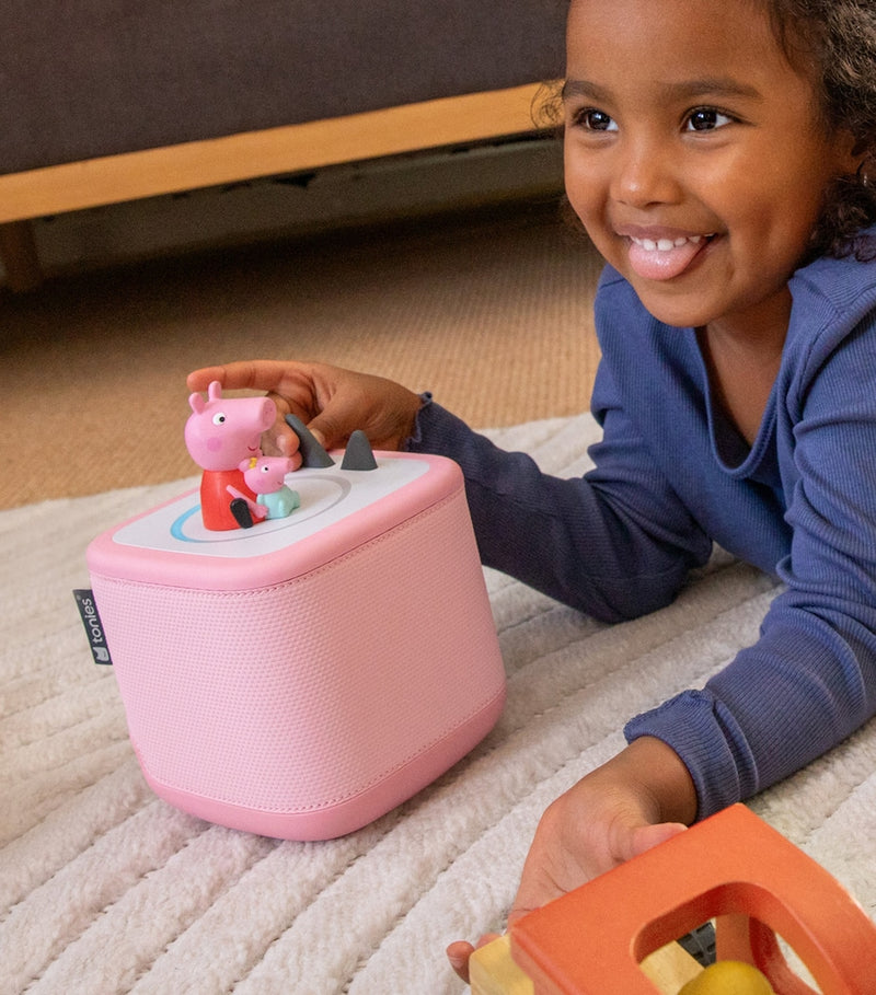 Tonies Peppa Pig audio character Peppa and baby sister (British brand)