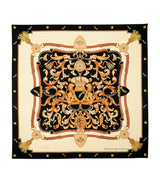 Harrods Aspinal of London Silk Signature Scarf- Buy online at McGrocer