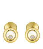 Chopard Happy Diamonds earrings 18kt yellow gold - British product