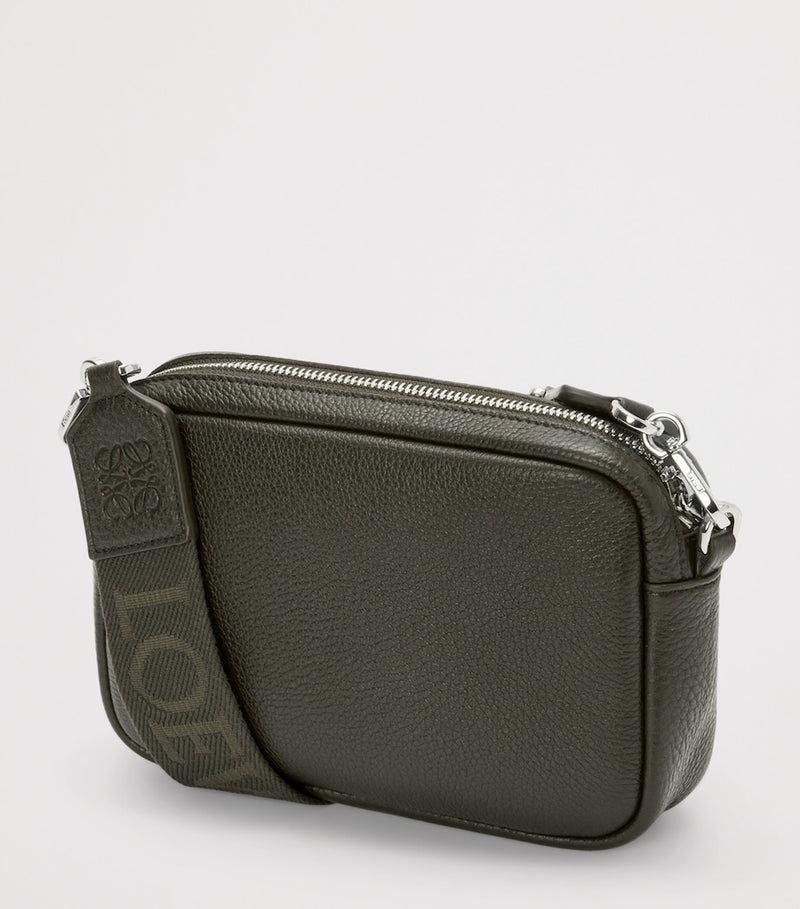 LOEWE Small Leather Pebble Messenger Bag, imported from the UK