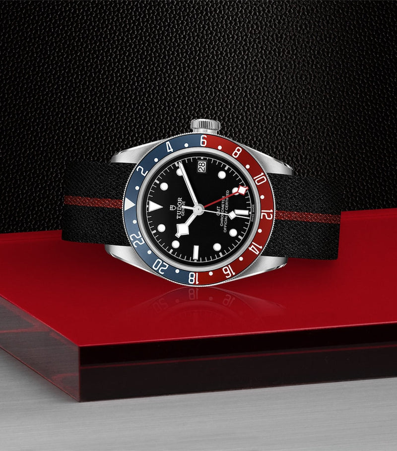 TUDOR Black Bay GMT stainless steel watch 41mm - British product