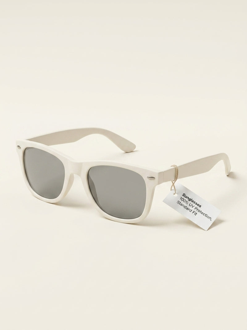 Prada cat's eye sunglasses matte white marble (British brand)