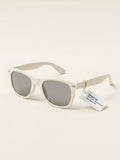 Prada cat's eye sunglasses matte white marble (British brand)