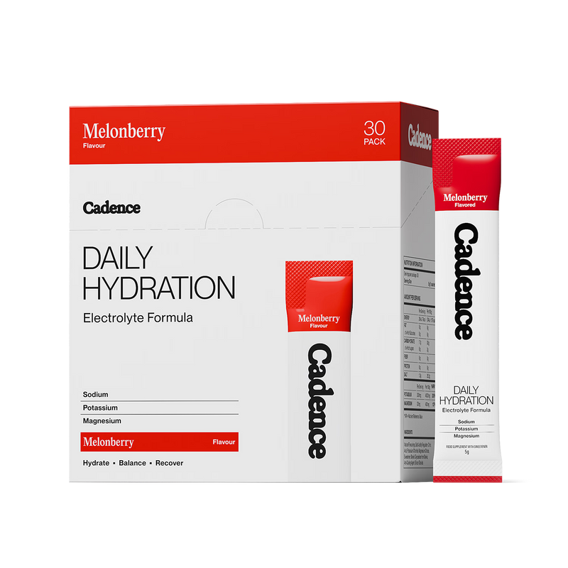 Cadence Melonberry Hydration Sachets 30 Pack (British brand)