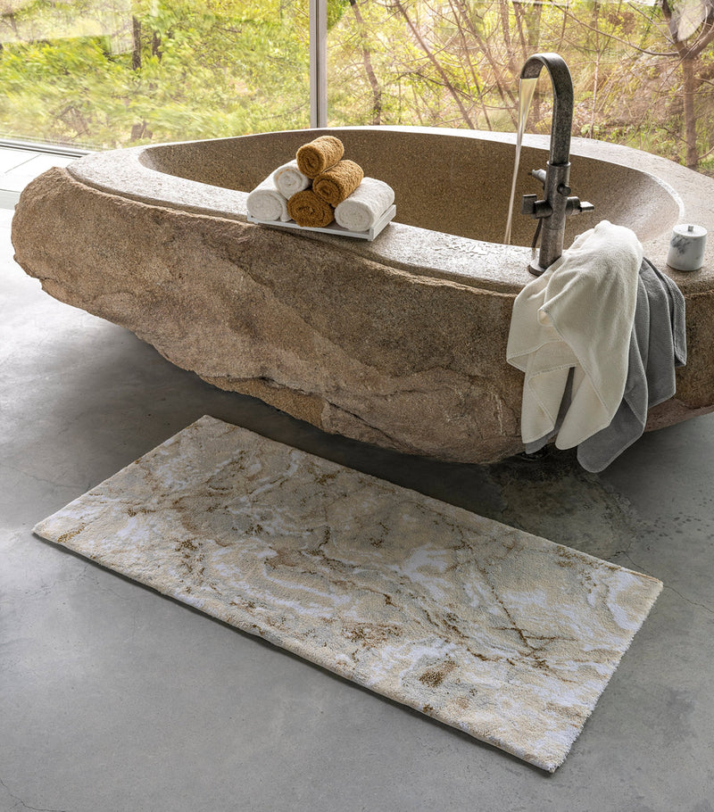 Abyss & Habidecor Castello bath mat 60cm x 100cm, imported from the UK