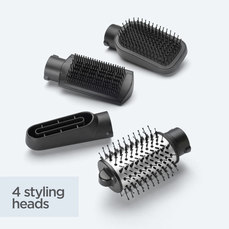 BaByliss 4-in-1 hair dryer brush hot air styler (British brand)