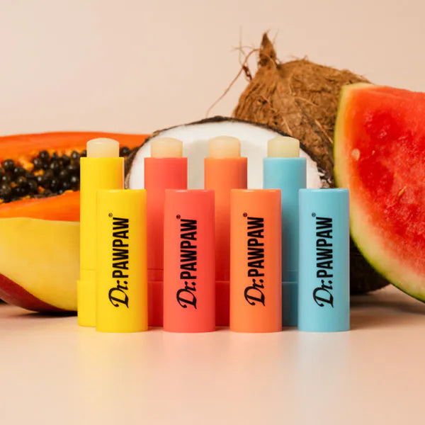 Dr. Pawpaw flavoured balm stick multipack - British product
