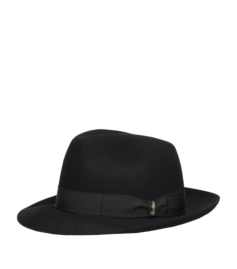 Borsalino Federico medium brim hat beaver felt (British brand)