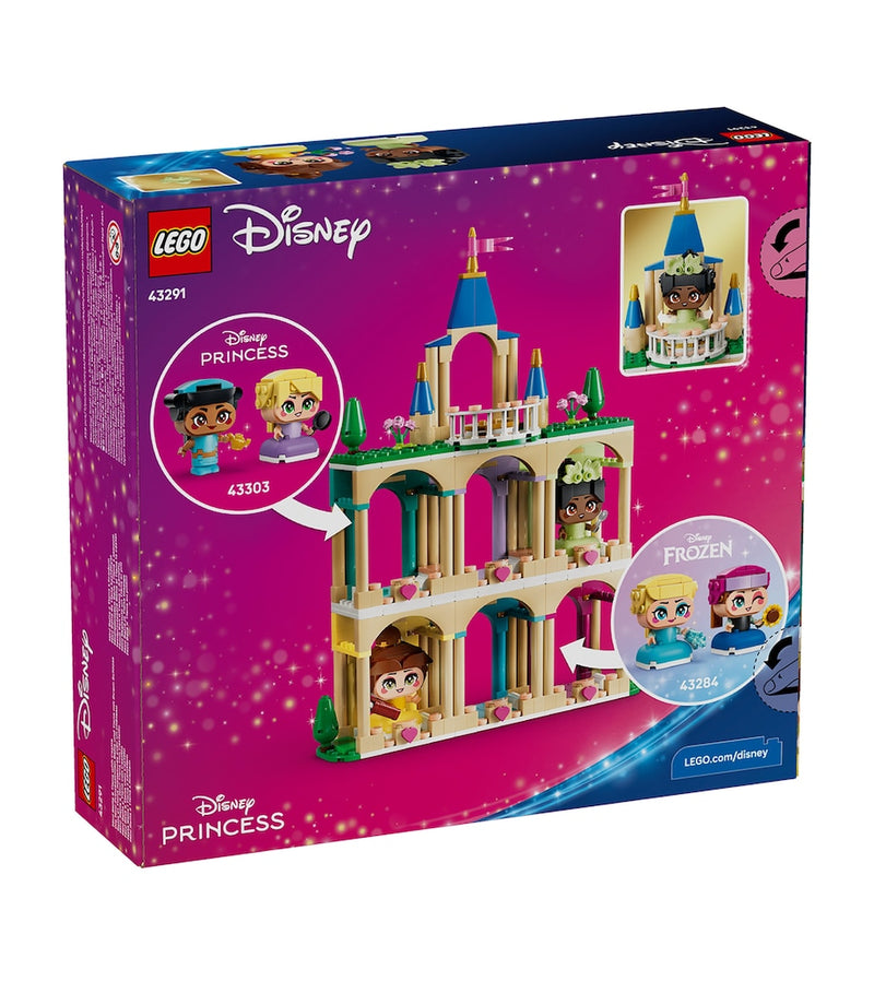 Lego Disney Princess Mini Belle and Tiana building set with castle - imported from the UK