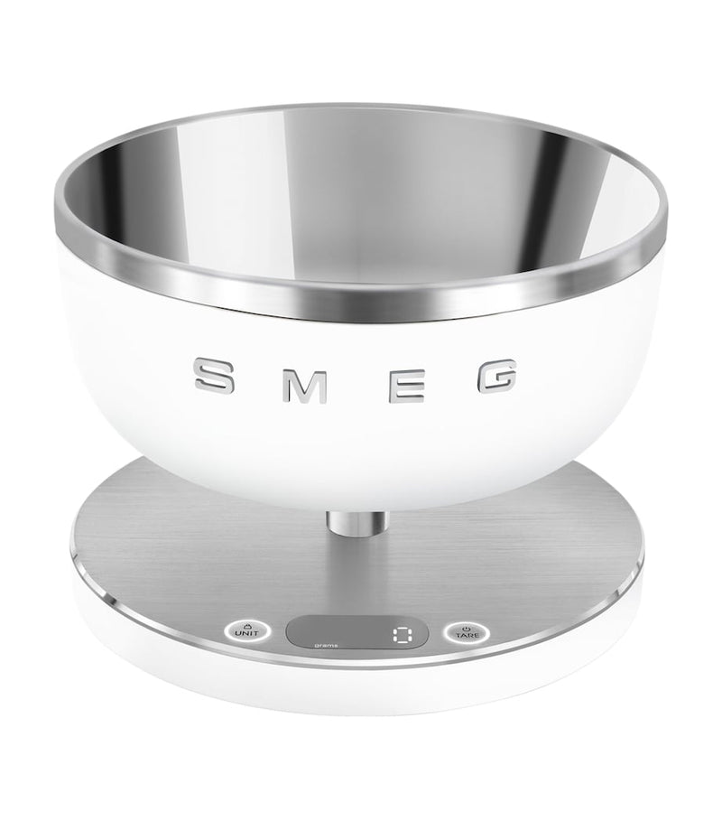 Smeg rechargeable digital kitchen scales (British brand)