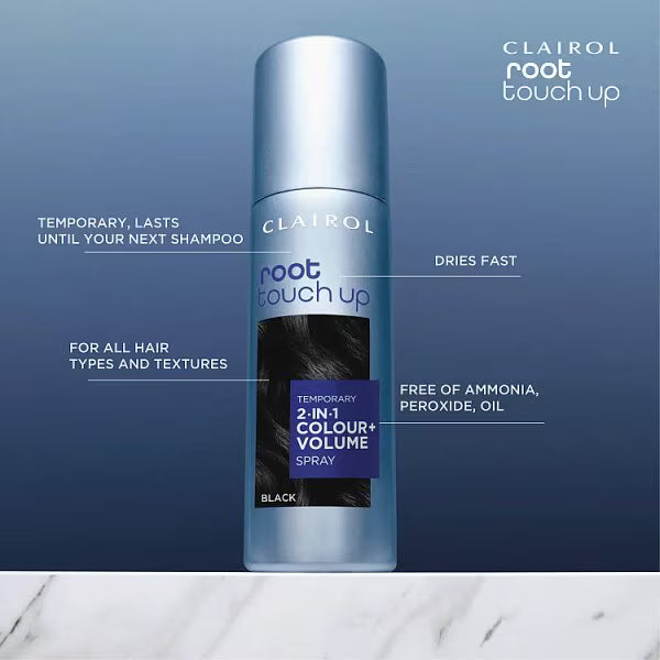 Clairol Root Touch Up 2 In 1 Spray dark to medium blonde (British brand)