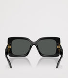 Versace square irregular sunglasses, UK version
