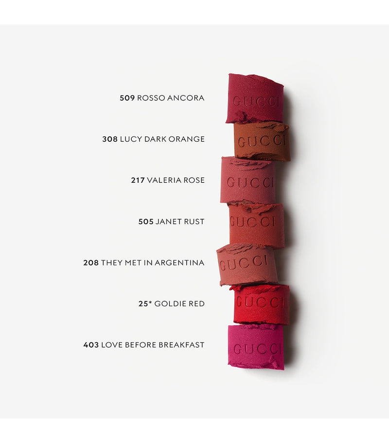 Gucci matte lipstick 3.5g, imported from the UK