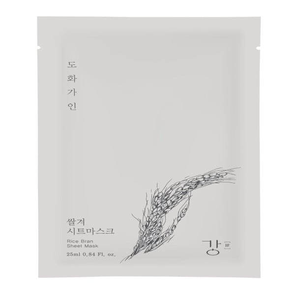 House of Dohwa Rice Bran Sheet Mask 1pc, UK version