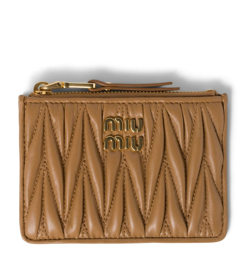 Miu Miu matelassé card holder H8cm W11cm - British product