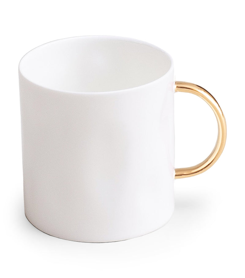 FELDSPAR gold-trim tea mug 354ml - British product