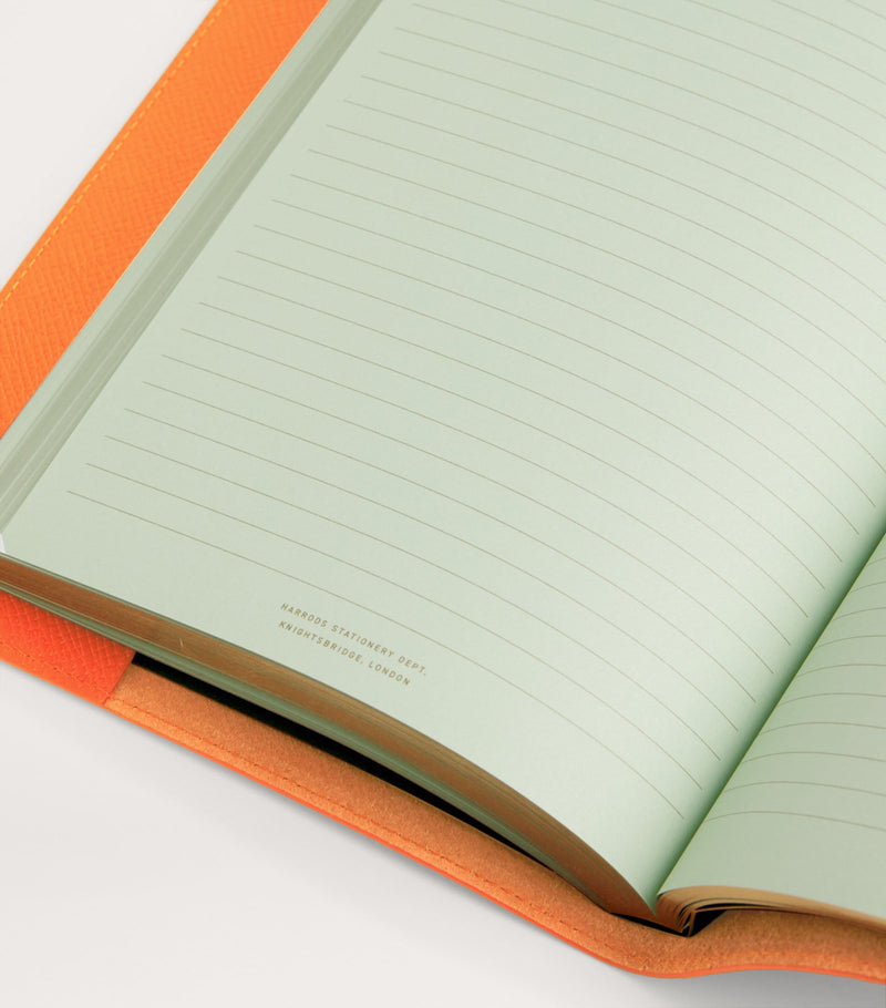 Harrods leather notepad sleeve H16cm (British brand)