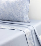 Yves Delorme flat sheet Ecumes double 240x295cm, UK version