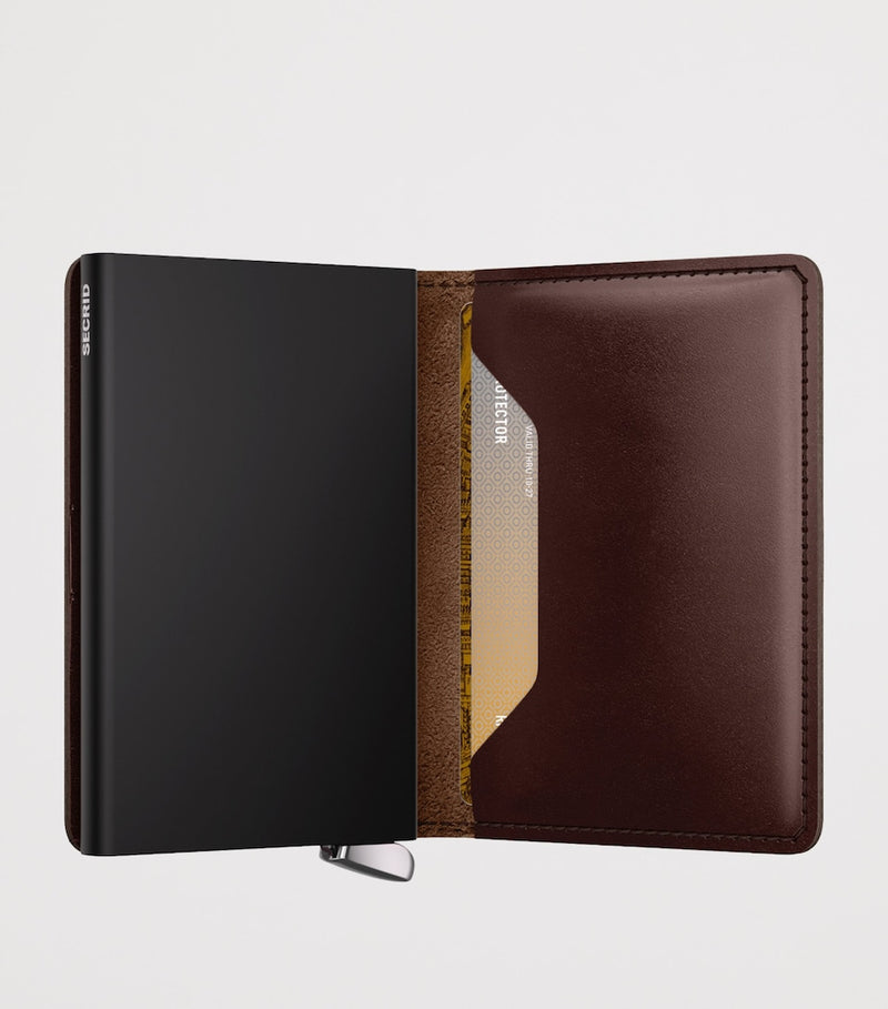 Secrid Leather Slimwallet minimalist card wallet - British product