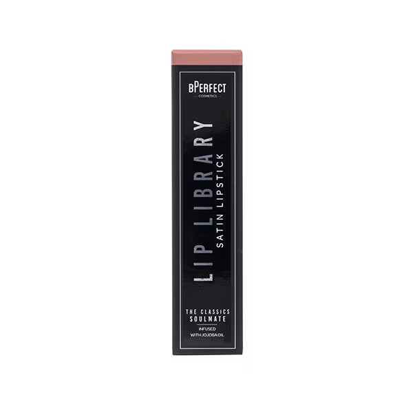 BPerfect Cosmetics Lip Library Soulmate Satin Lipstick - British product