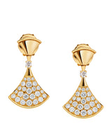 Harrods Bvlgari Divas' Dream Yellow Gold Diamond Earrings- Buy online at McGrocer