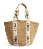 Chloé Large Woody basket bag, imported from the UK