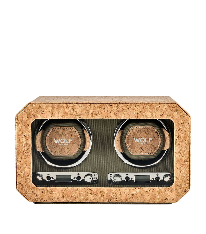 WOLF Cortiça Double Watch Winder (British brand)