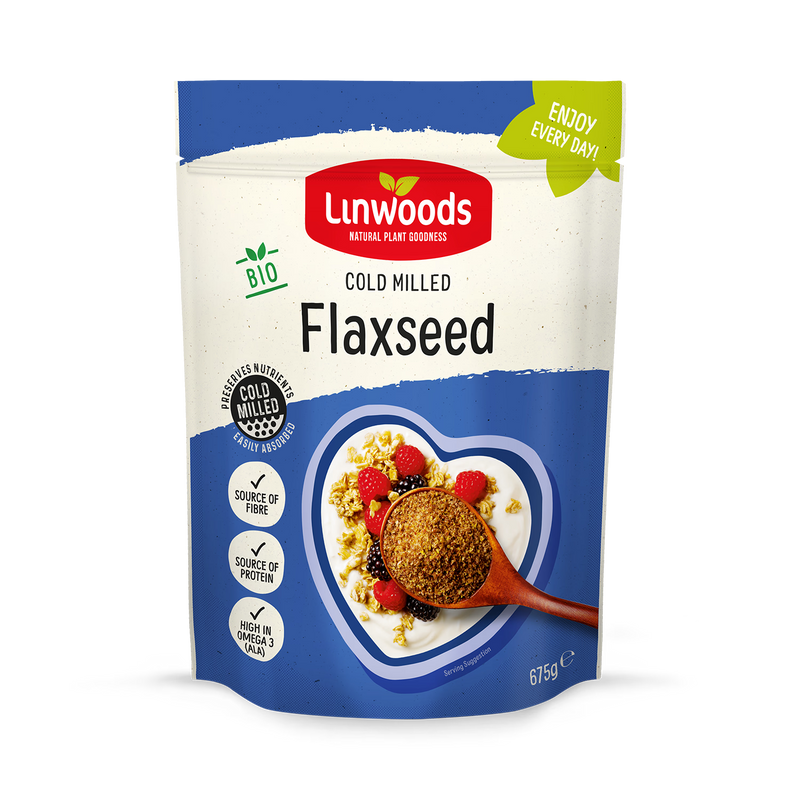 Linwoods Milled Organic Flaxseed 675g, UK version
