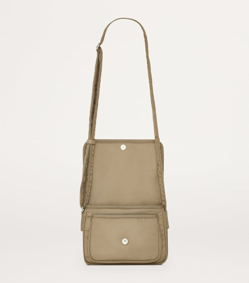 Saint Laurent Small Niki messenger bag in ECONYL nylon (British brand)