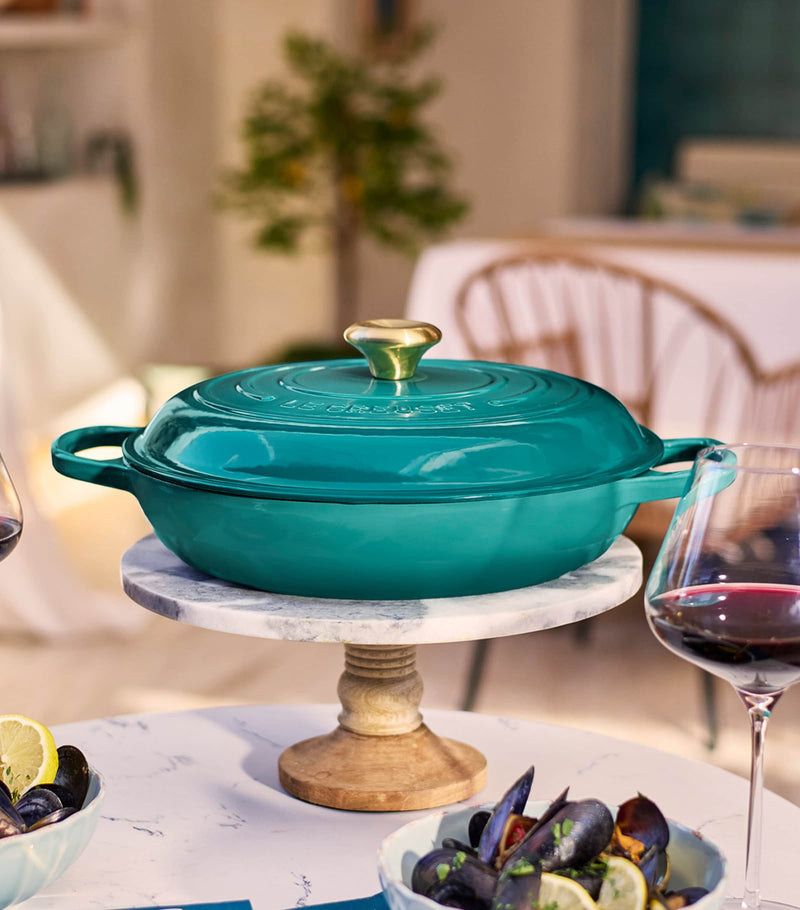 Le Creuset shallow casserole dish 30cm (British brand)