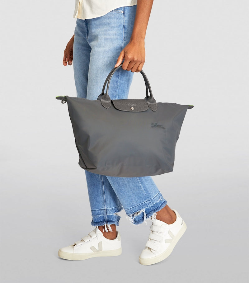 Longchamp Le Pliage Green recycled polyamide tote bag - British product