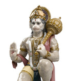 Lladró porcelain Hanuman figurine 27cm, imported from the UK