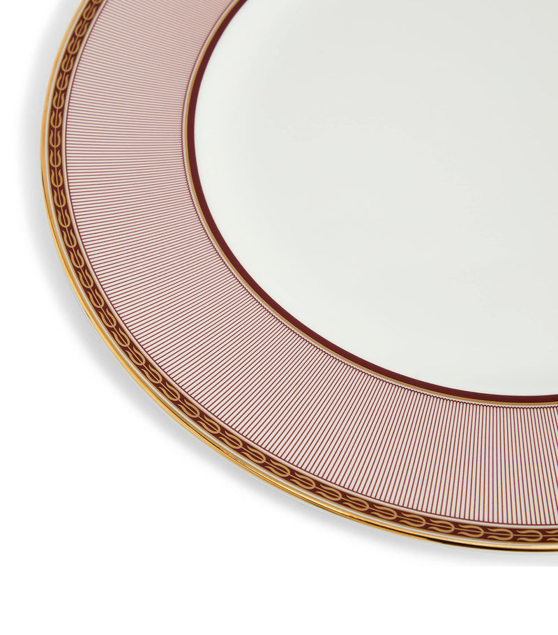 Wedgwood bone china red splendour plate 27cm (British brand)