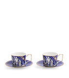 Wedgwood Renaissance teacup and saucer set of 2 (British brand)