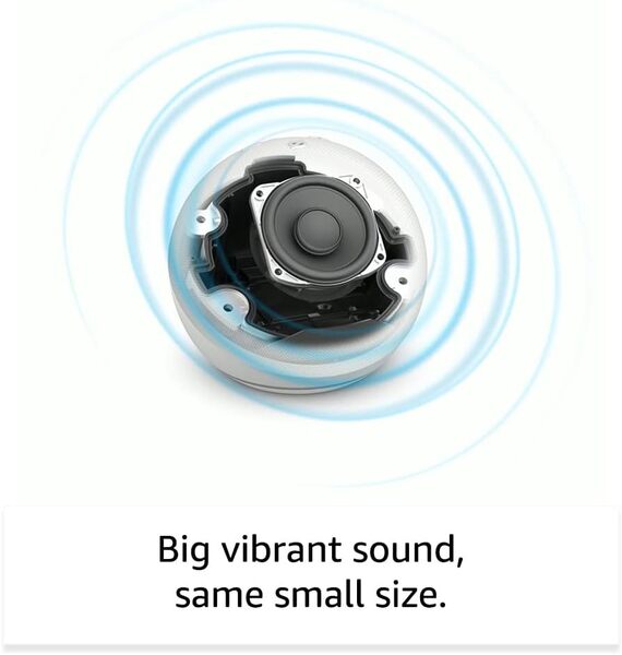 Amazon Echo Dot smart speaker 5th generation, UK version