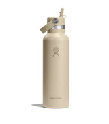 Harrods Hydro Flask Standard Mouth Bottle with Flex Straw Cap Insulated Water Bottle 621ml- Buy online at McGrocer