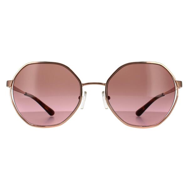 Lunettes de soleil Michael Kors or rose dégradé MK1072 - Produit britannique