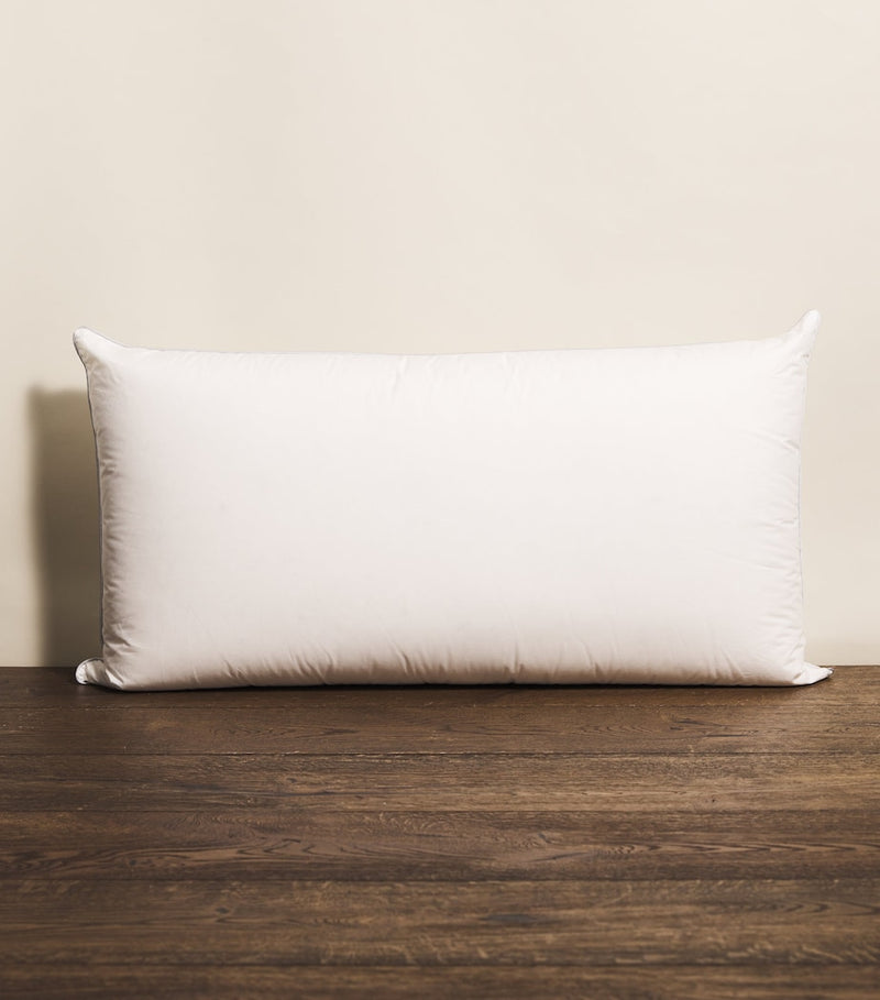 Harrods of London soft medium goose down king pillow, imported from the UK
