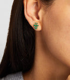 Suzanne Kalan La Fantaisie stud earrings 18k gold, imported from the UK