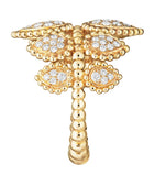 Boucheron Serpent Bohème diamond ring, imported from the UK