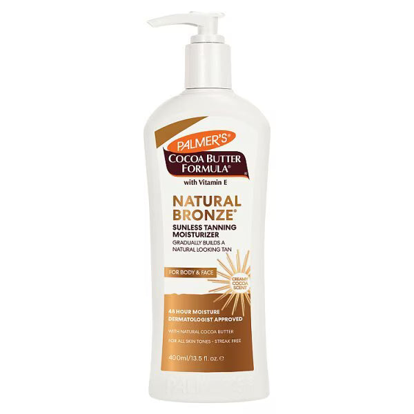 Palmer's Cocoa Butter Natural Bronze Body Lotion 400ml, imported from the UK