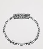Chopard white gold diamond octagonal watch 32mm (British brand)
