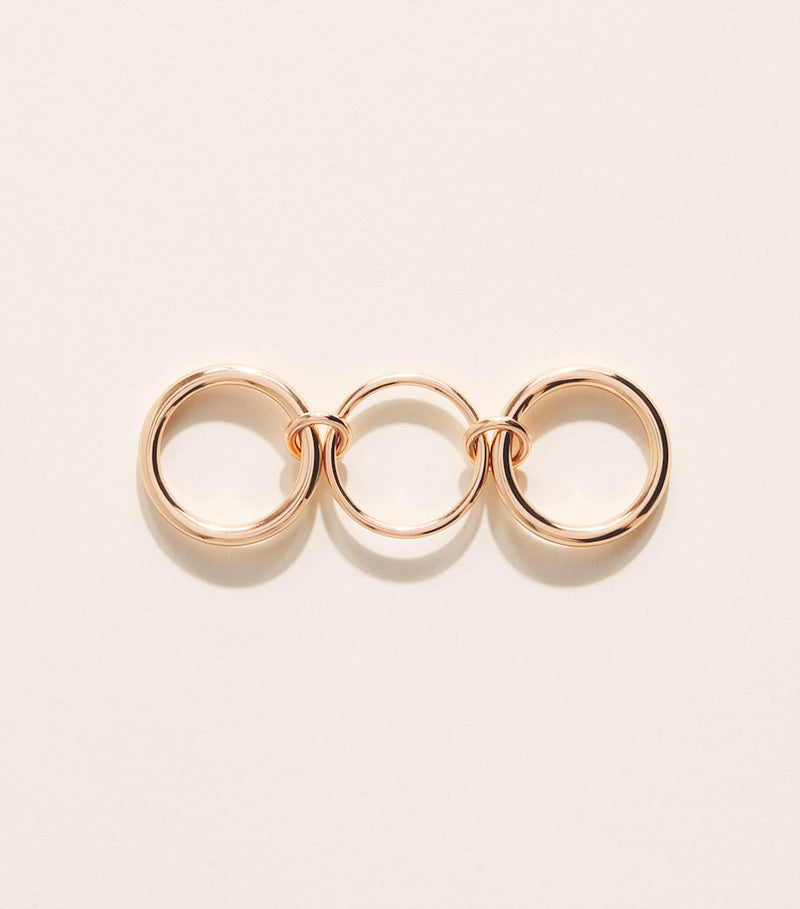 Spinelli Kilcollin Petite Rose Gold Libra ring, imported from the UK