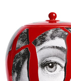 Fornasetti Cocci porcelain vase 30cm - British product