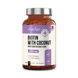 Holland & Barrett VitaBright Biotin with Coconut 12,000 mcg High Strength Biotin Supplement 400 Tablets- Buy online at McGrocer