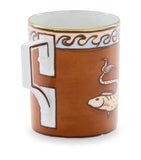 GINORI 1735 Il Viaggio di Nettuno porcelain coffee mug - British product