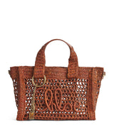 Harrods Chloé Small Raffia Summer Banana East-West Tote Bag - H18cm x W27cm x D9cm- Buy online at McGrocer