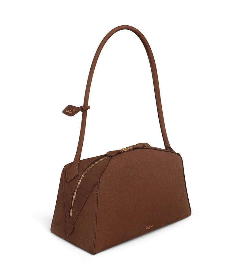 Alaïa Le Bouledogue shoulder bag nubuck leather, UK version